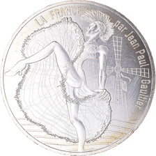 France, 10 Euro, Jean Paul Gaultier, 2017, 1/24, MS(65-70), Silver