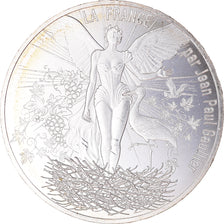 France, 10 Euro, Jean Paul Gaultier, 2017, 2/24, MS(65-70), Silver