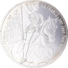 France, 10 Euro, Jean Paul Gaultier, 2017, 6/24, MS(65-70), Silver