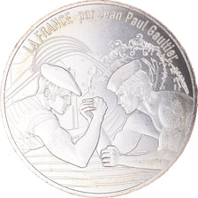 France, 10 Euro, Jean Paul Gaultier, 2017, 10/24, MS(65-70), Silver