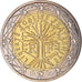 Frankreich, 2 Euro, 1999, Paris, BU, STGL, Bi-Metallic, KM:1289