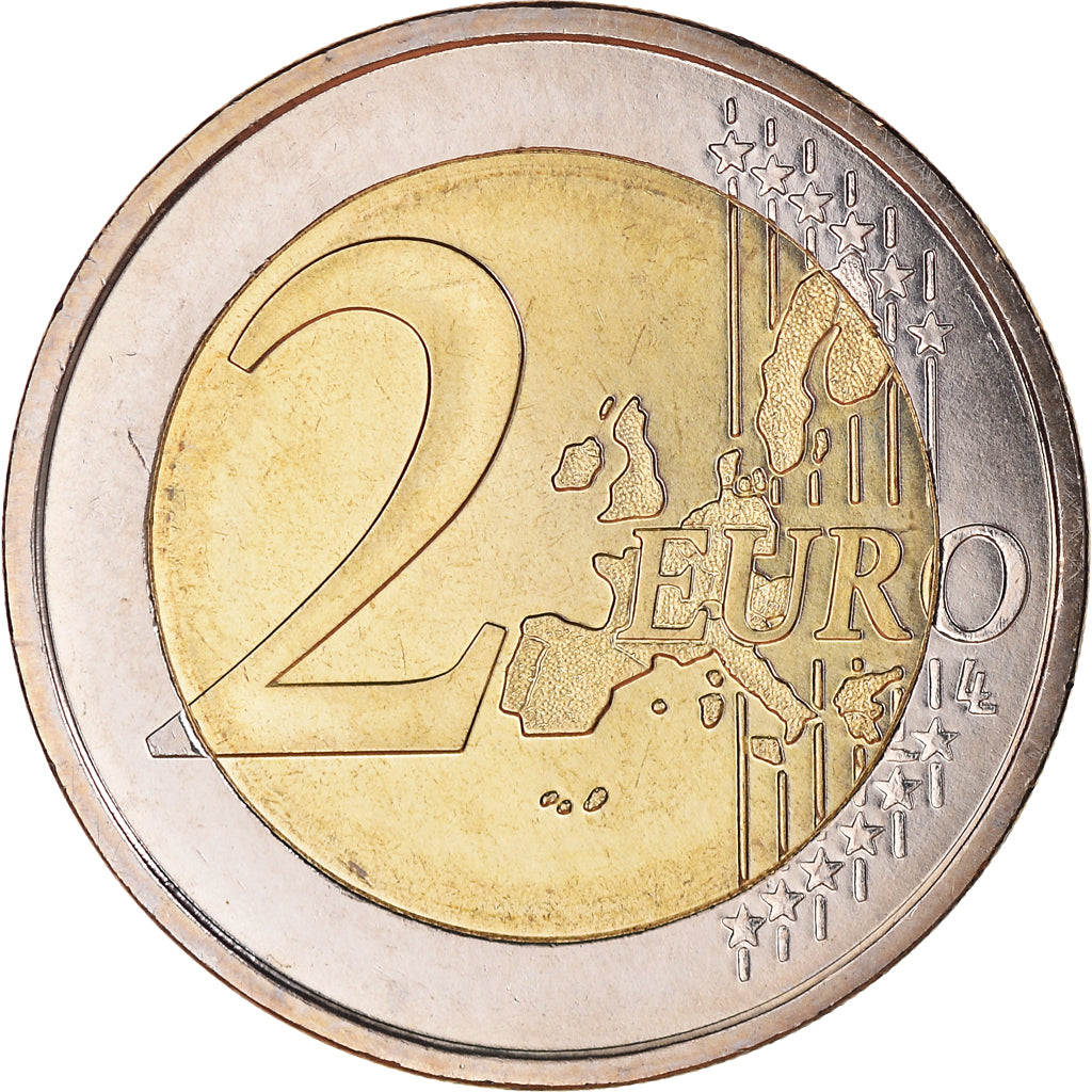 France, 2 Euro, 1999, Paris, BU, MS(65-70), Bi-Metallic, KM:1289