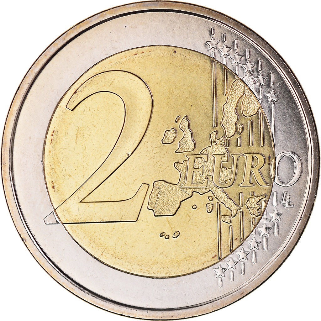 France, 2 Euro, 1999, Paris, BU, MS(65-70), Bi-Metallic, KM:1289