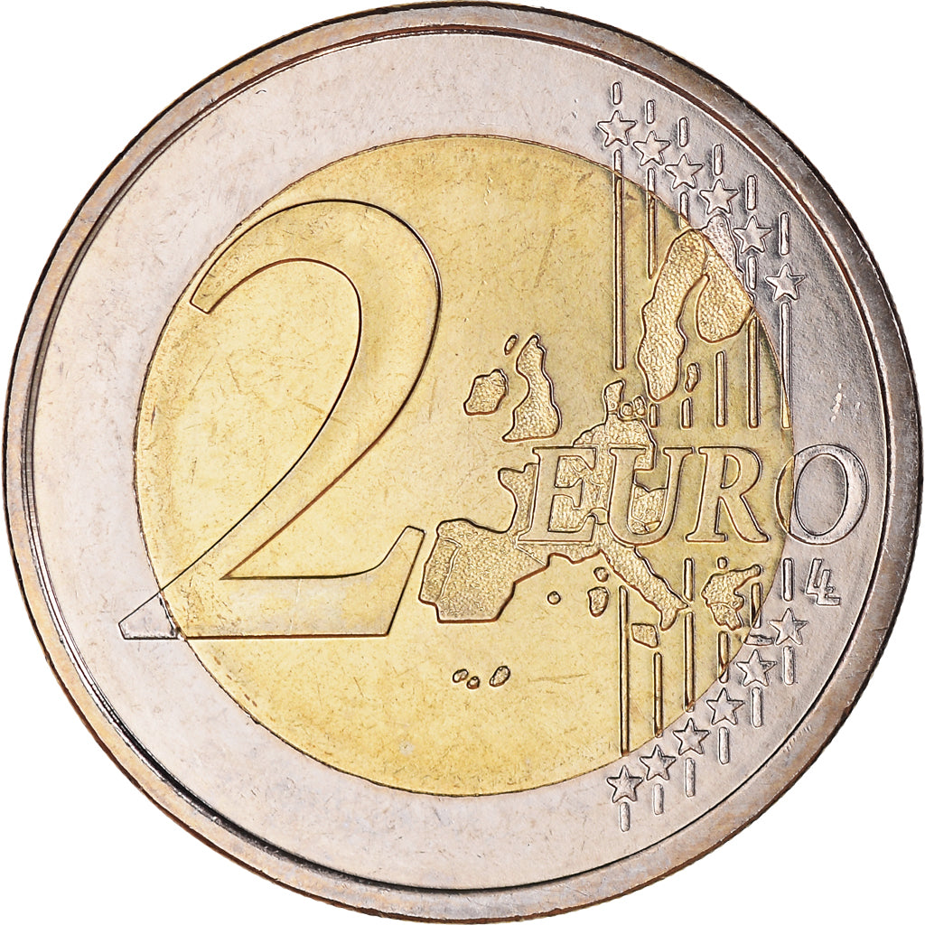 France, 2 Euro, 1999, Paris, BU, MS(65-70), Bi-Metallic, KM:1289