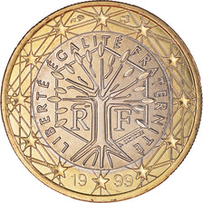 France, Euro, 1999, Paris, BU, MS(65-70), Bi-Metallic, KM:1288