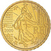 Francja, 10 Euro Cent, 2000, Paris, Proof / BE, MS(65-70), Mosiądz, Gadoury:4a