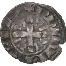 Philip IV (1285-1314), Double Parisis, BC+, Vellón, Duplessy:227B