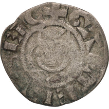 Louis VII (1137-1180), Denarius, Laon, VF(20-25), Silver, Duplessy:157