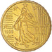France, 10 Euro Cent, 1999, Paris, Proof / BE, MS(65-70), Brass, Gadoury:4.