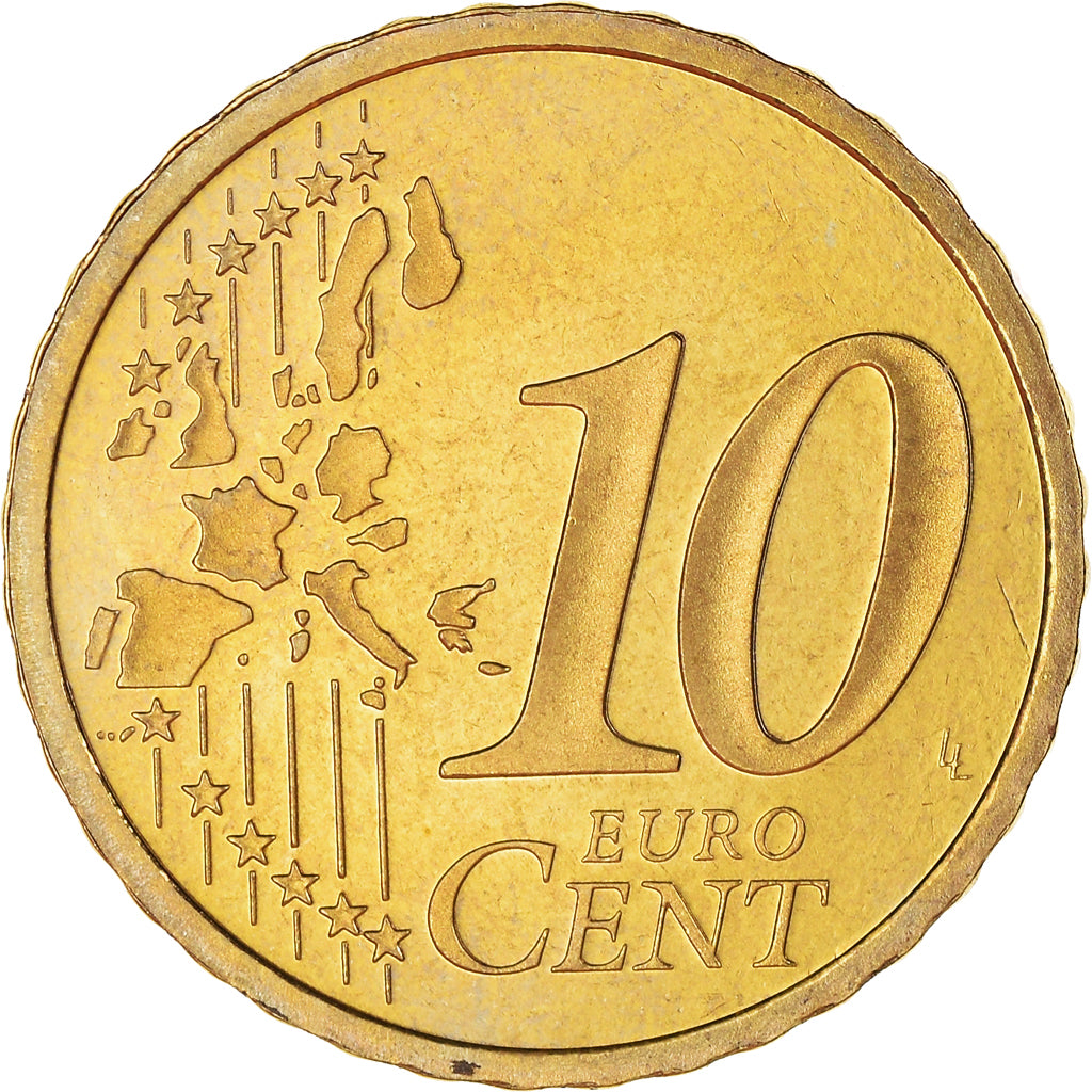Francia, 10 Euro Cent, 1999, Paris, Proof / BE, FDC, Ottone, Gadoury:4., KM:1285