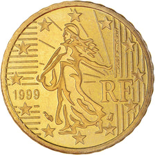 Francia, 10 Euro Cent, 1999, Paris, Proof / BE, FDC, Ottone, Gadoury:4., KM:1285