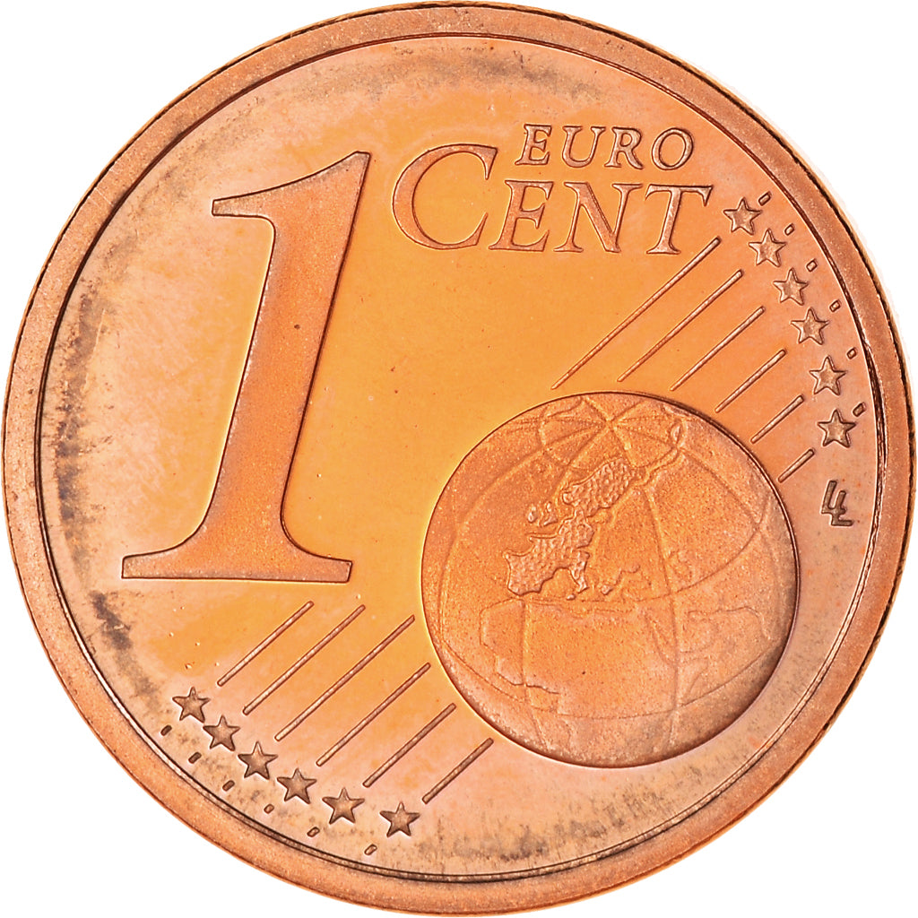 France, Euro Cent, 1999, Paris, Proof / BE, MS(65-70), Copper Plated Steel