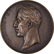 Francja, medal, Charles X, Sacre à Reims, Historia, 1825, Gayrard, AU(55-58)