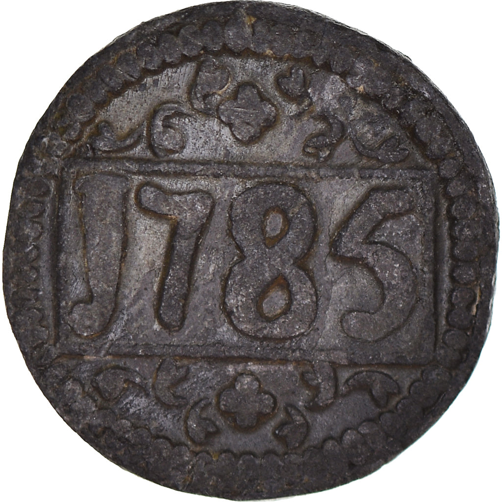 Netherlands, Token, Luik, Kapittel van St. Jacob, Armenpenning, 1785, EF(40-45)