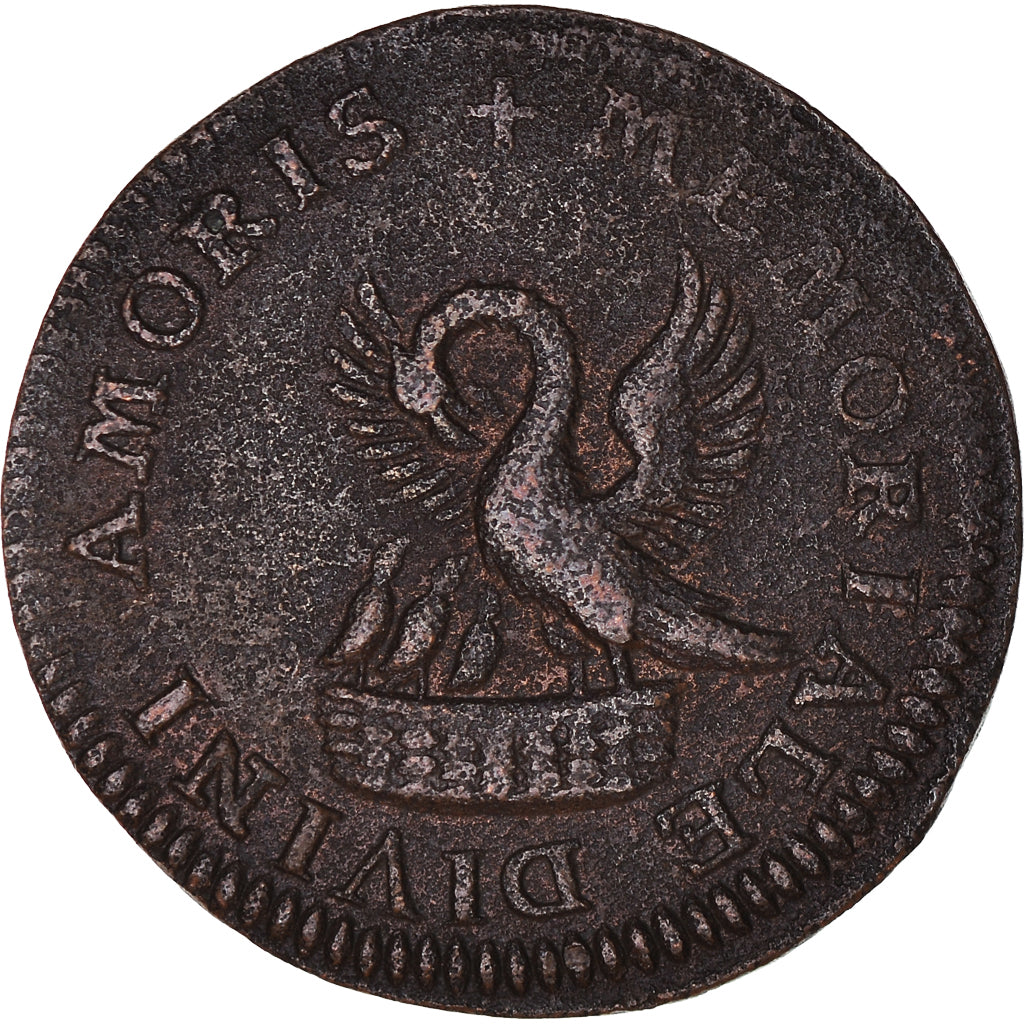 Netherlands, Token, Liège, Confrérie du Saint-Sacrement, EF(40-45), Copper