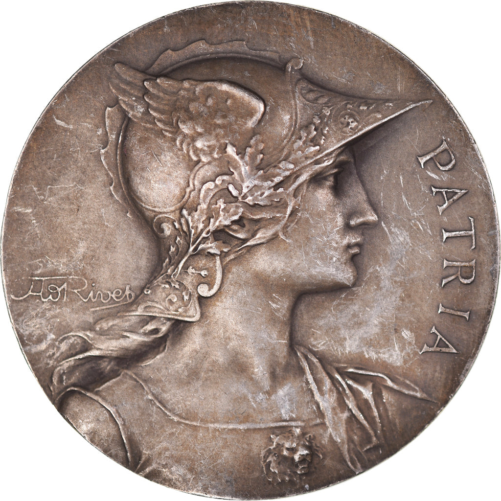 Frankrijk, Medaille, Saint-Martin-Vésubie, Pistolet de Combat, 1894, Rivet, PR