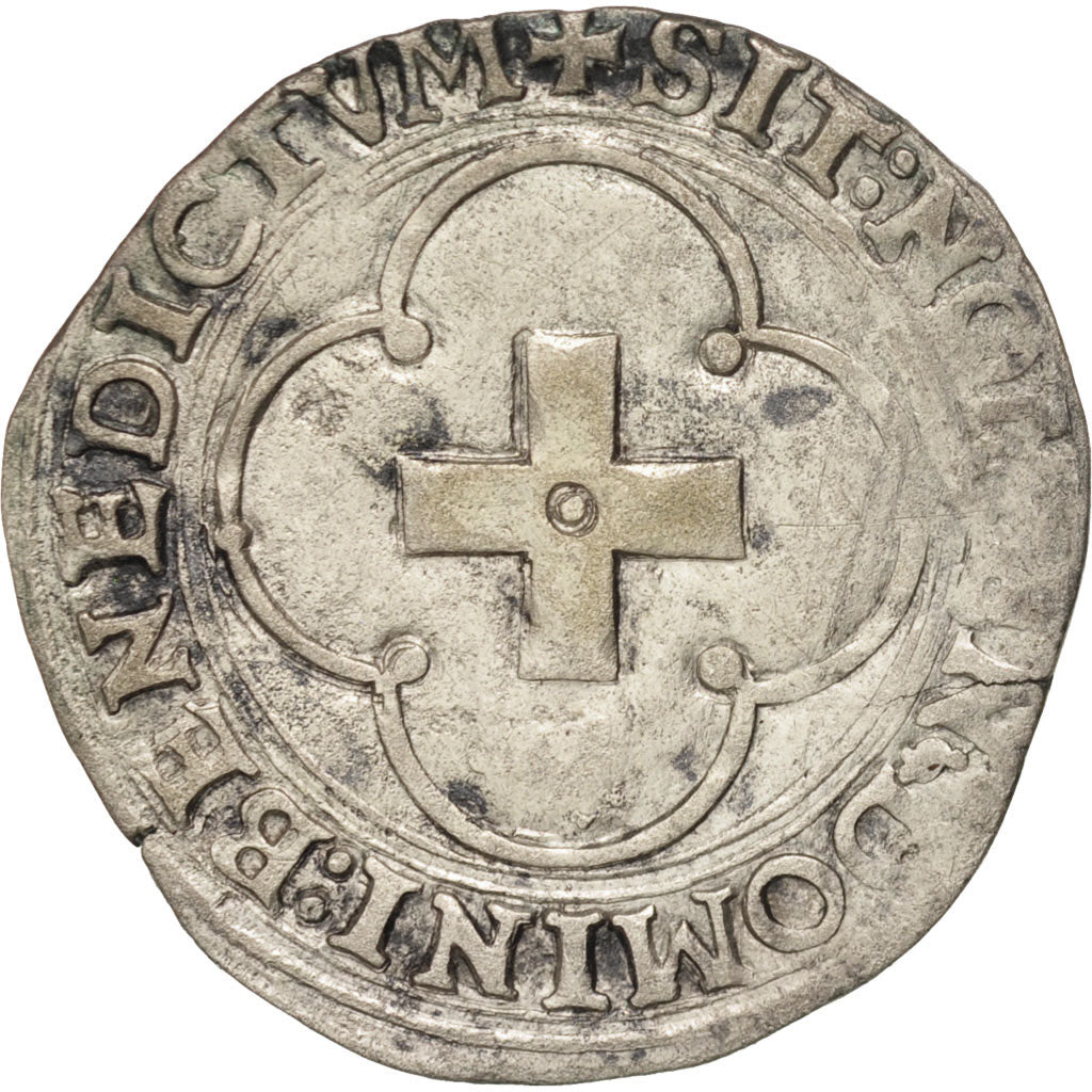 Franciscus Ist, Douzain à la croisette, Paris, EF(40-45), Billon, Sombart:4368