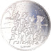 France, Sempé - Fraternité, 10 Euro, 2014, MS(64), Silver