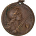 Francia, medalla, Verdun , On ne passe pas, WAR, 1916, Vernier, MBC+, Bronce