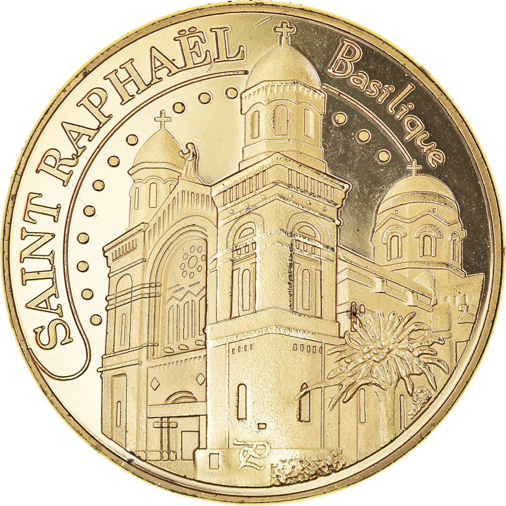 France, Token, Touristic token, Basilique Saint-Raphaël, AU(55-58)