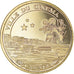 Francia, zeton, Jetón turístico, Cannes, Ville du Cinéma, EBC, Aluminio y