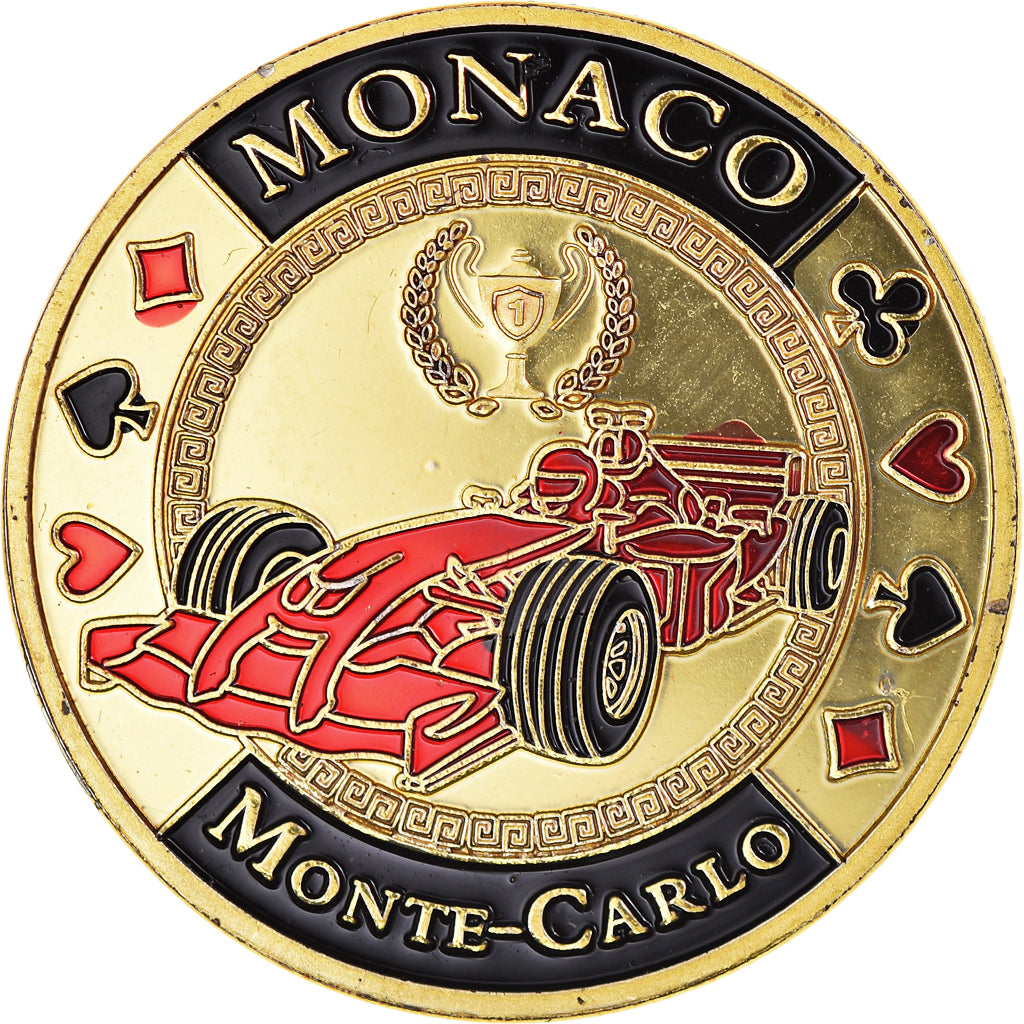 Francja, Token, Żeton turystyczny, Monaco - Monte-Carlo, Souvenirs et