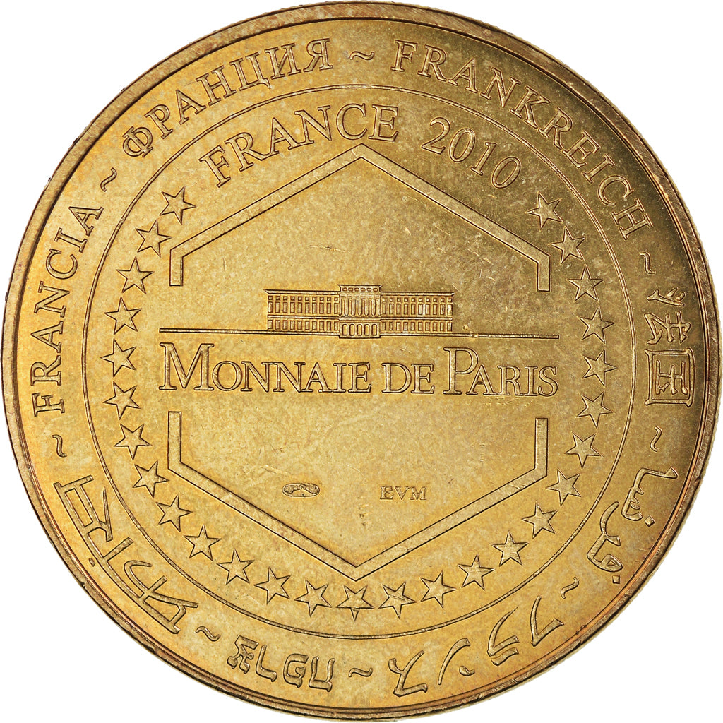 France, Jeton, Caen - Mémorial n°4, 2010, MDP, SUP, Cupro-nickel Aluminium