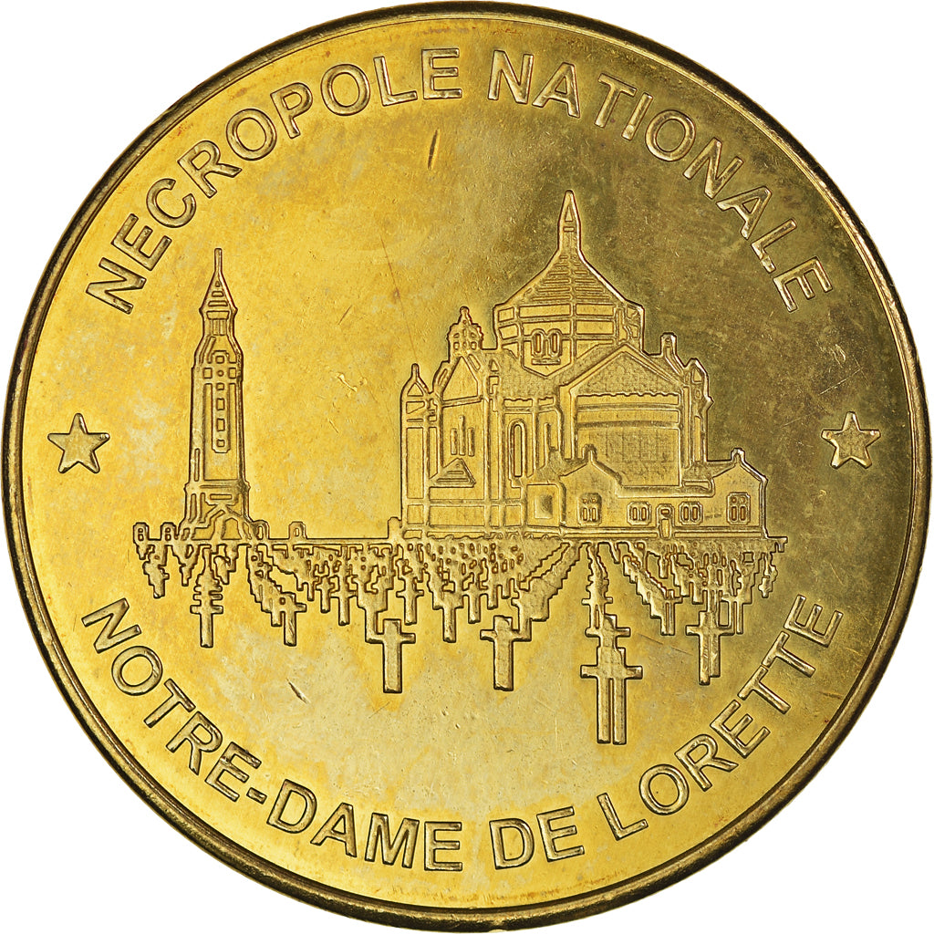 Frankreich, betaalpenning, Notre-Dame de Lorette - Nécropole nationale