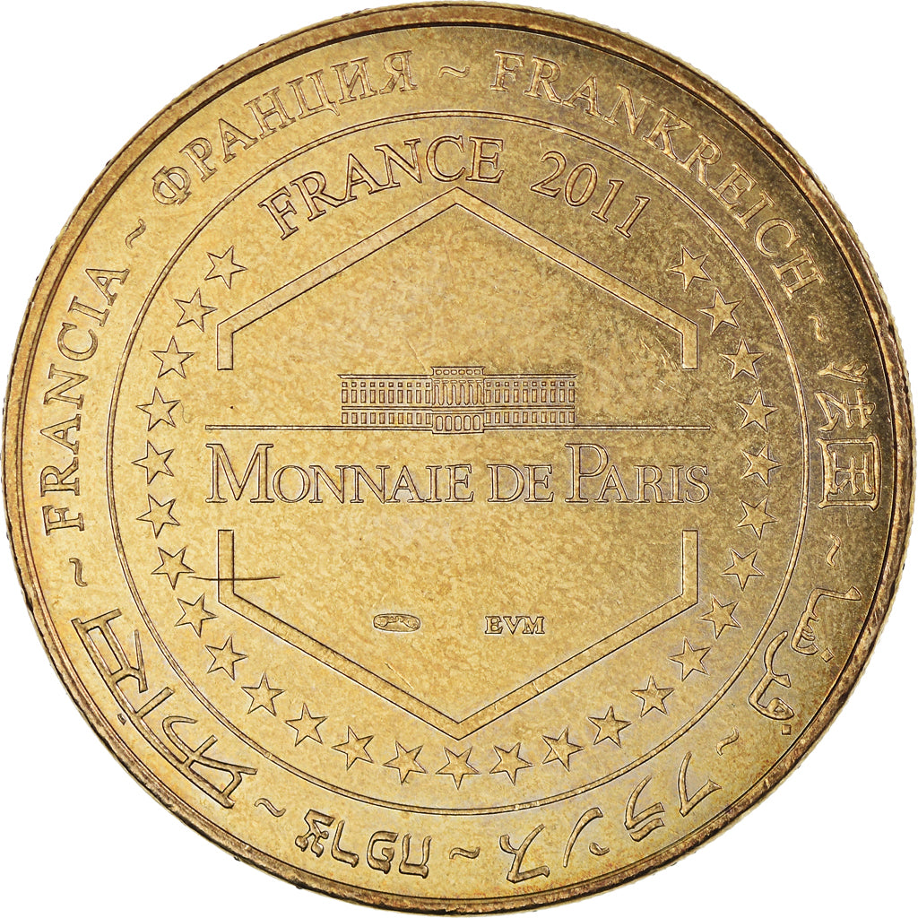 France, Token, Touristic token, Blockhaus d'Eperlecques, 2011, MDP, AU(55-58)