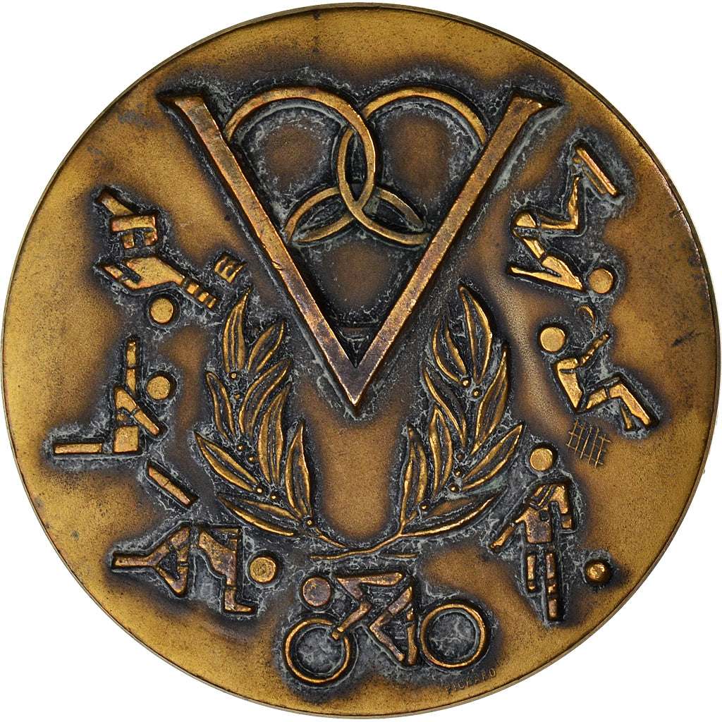 Francia, medaglia, Ville de Boulogne sur mer, Sport, BB, Bronzo