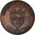 Frankreich, Medaille, Ville d'Outreau, Pas-de-Calais, Geography, 1978, S+
