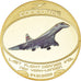 France, Médaille, Concorde, Dernier Vol New-York / London, Aviation, 2003, FDC
