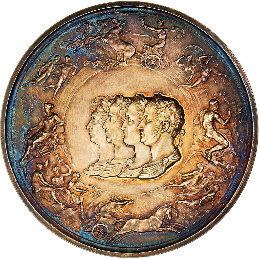 Reino Unido, medalha, Waterloo, 1967-1975, Pinches, Nova cunhagem, MS(65-70)