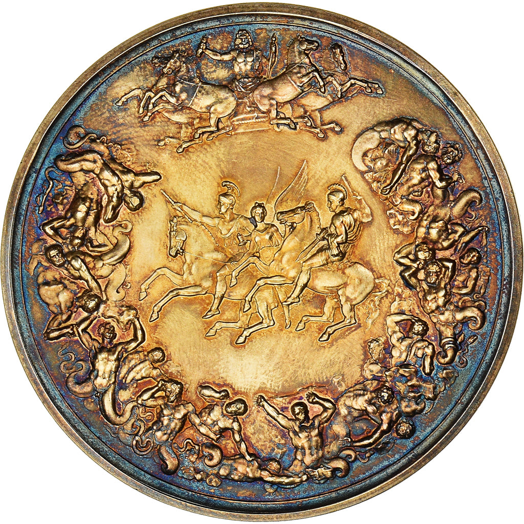 Reino Unido, medalha, Waterloo, 1967-1975, Pinches, Nova cunhagem, MS(65-70)