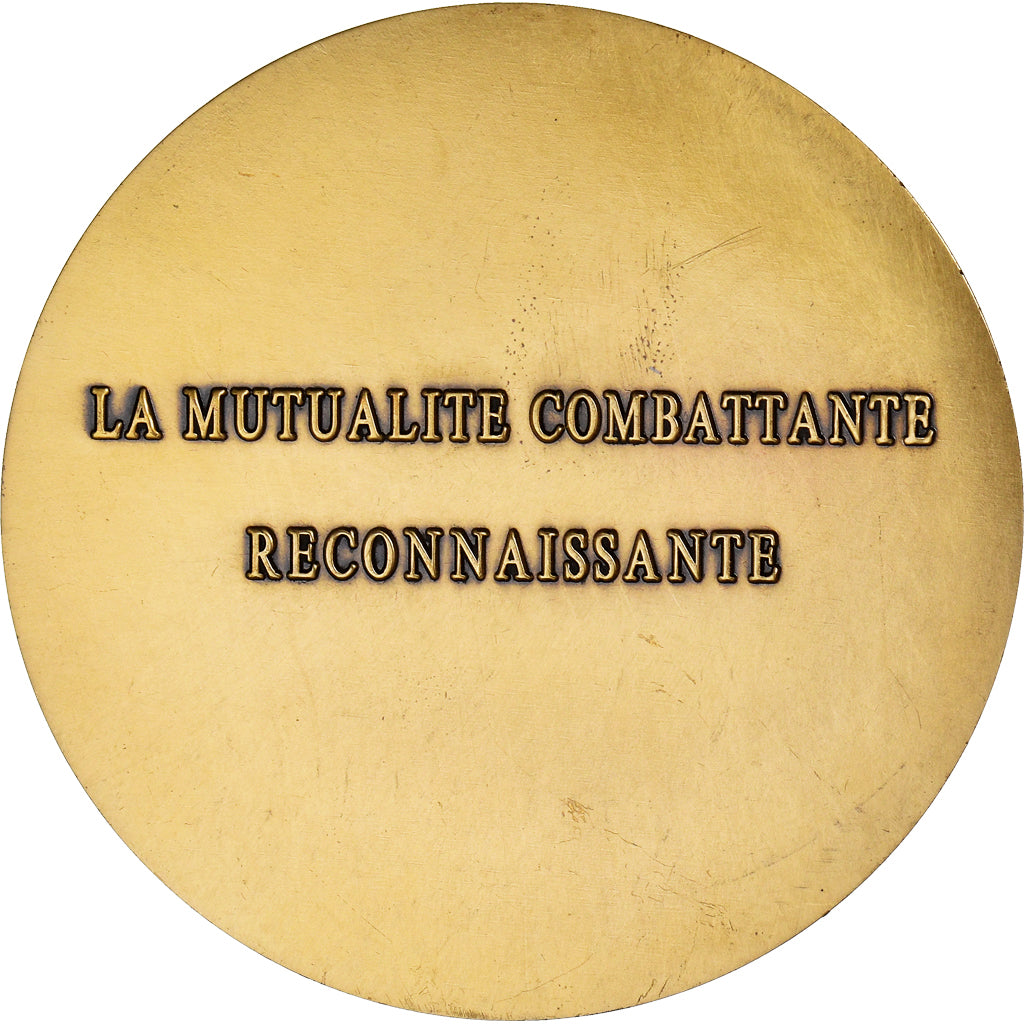 France, Medal, CARAC, La Mutualité Combattante, MS(63), Bronze