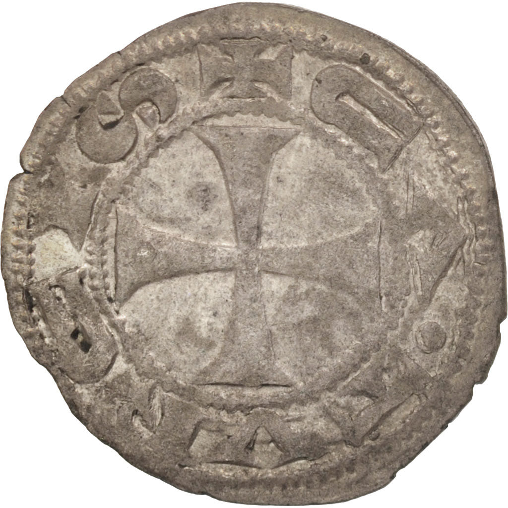 FRENCH STATES, Languedoc, Denarius, Cahors, AU(50-53), Billon, Boudeau:782