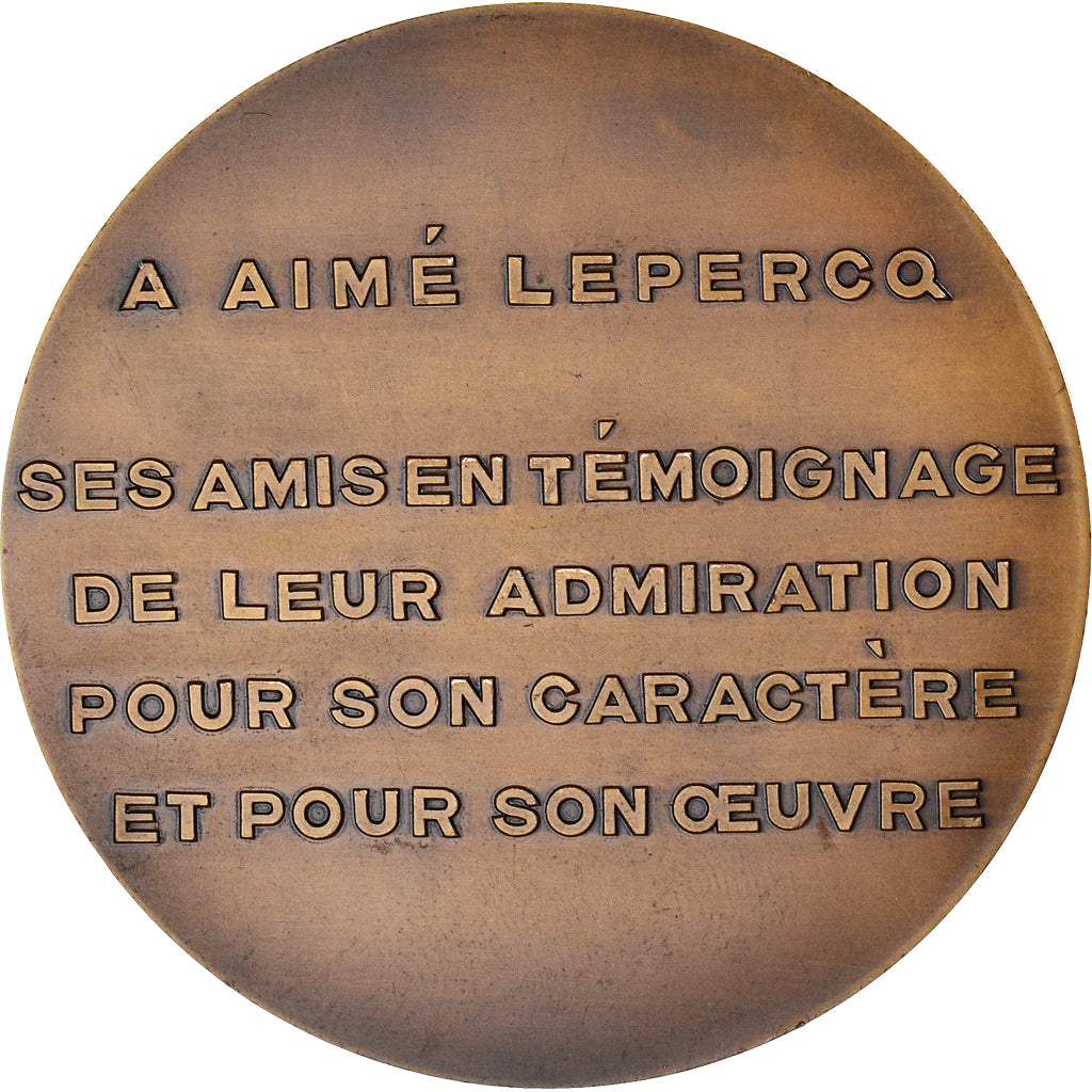 France, Medal, Aimé Lepercq, Commandant Landry, WAR, 1945, Bazor, MS(63)