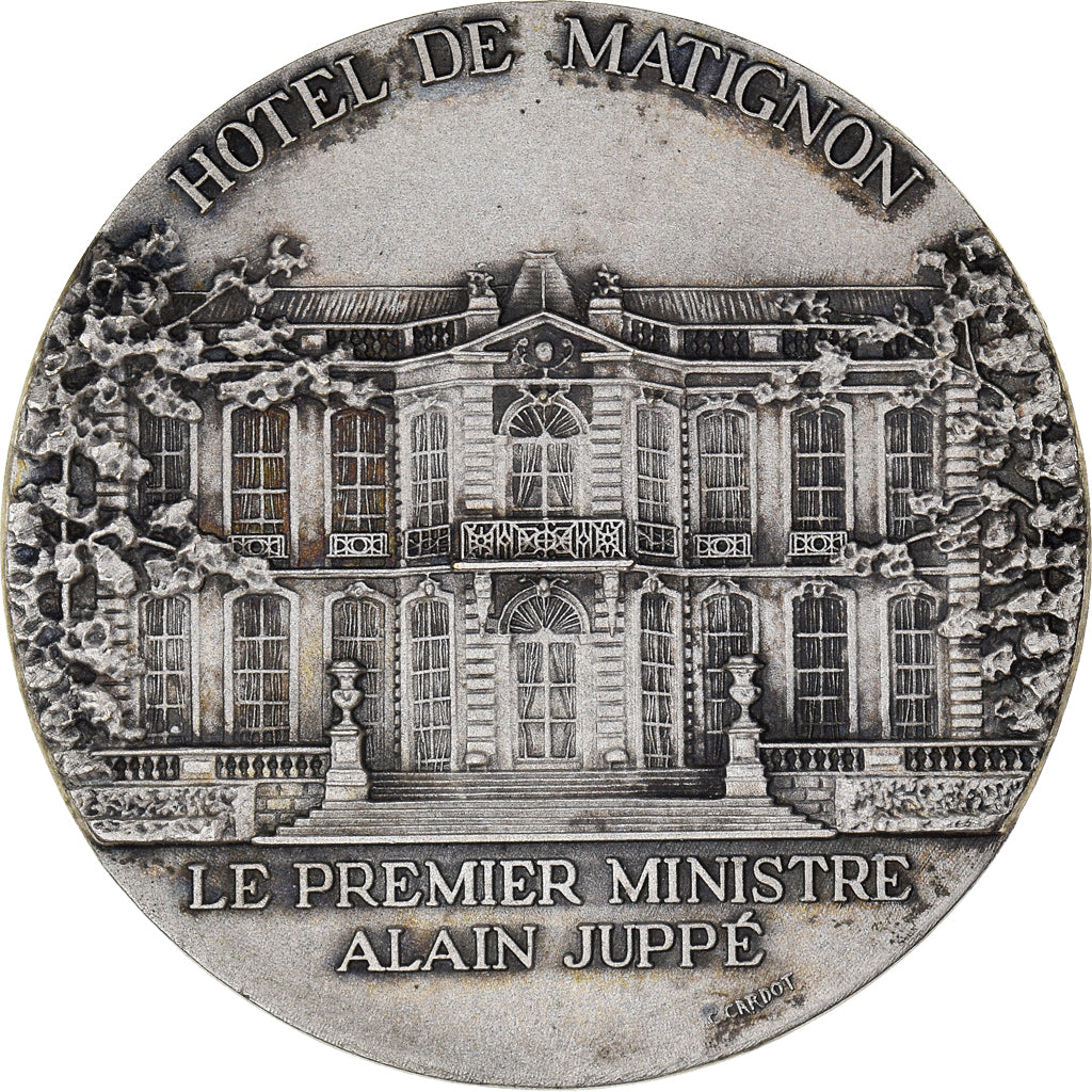 France, Medal, Hôtel Matignon, Le Premier Ministre Alain Juppé, Politics