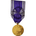 Frankrijk, Services Bénévoles, Officier, Medaille, Excellent Quality, Gilt
