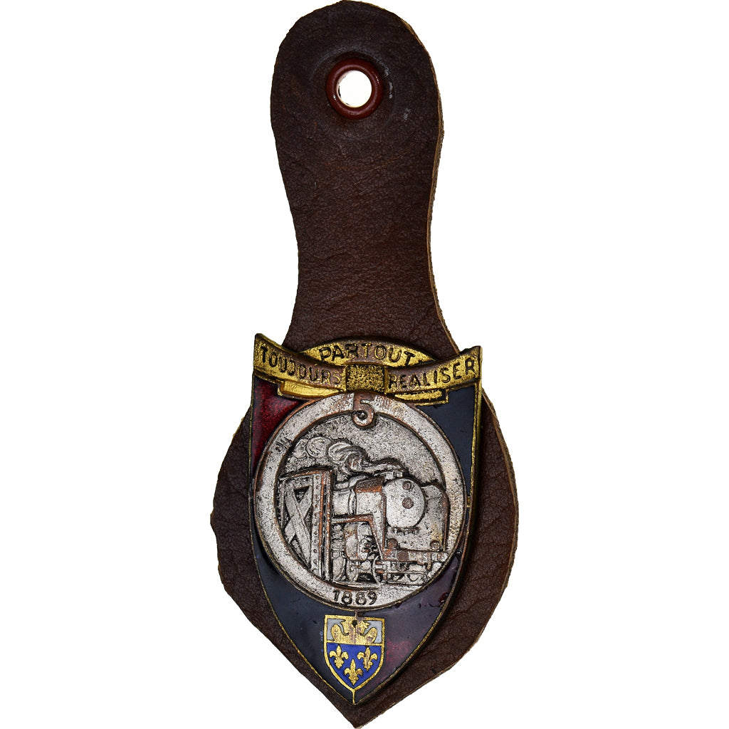 France, 5 ème Régiment du Génie, Military, Medal, Pucelle, Very Good Quality