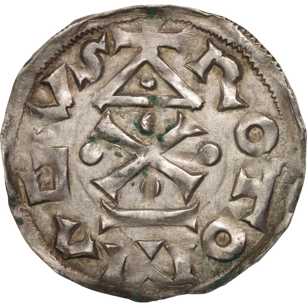 Normandie, Successors of Richard, Denarius, Rouen, AU(55-58), Silver, Boudeau:9