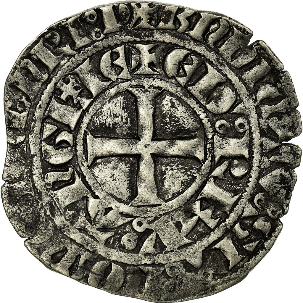 Coin, FRENCH STATES, Aquitaine, Gros, EF(40-45), Silver, Boudeau:490