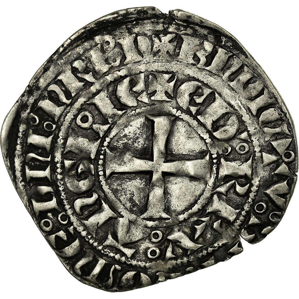 Coin, FRENCH STATES, Aquitaine, Gros, EF(40-45), Silver, Boudeau:490