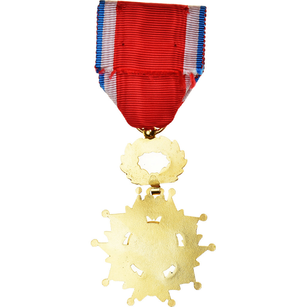 France, Le Mérite, Officier, Médaille, Non circulé, Gilt Bronze, 44