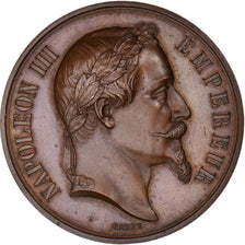 France, Medal, Napoléon III, Comice Agricole d'Hautefort, Dordogne, 1865