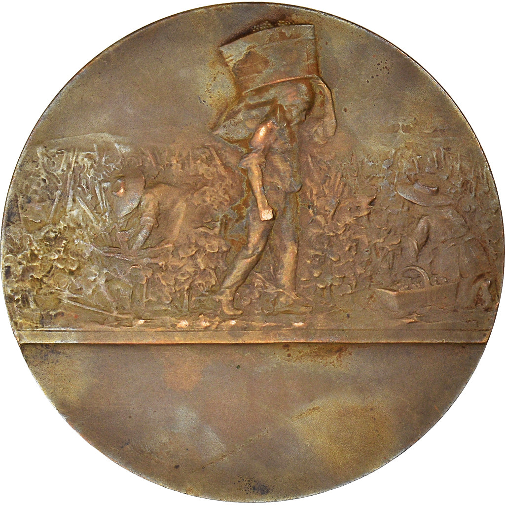 France, Médaille, La Vigne, Agriculture, Prud'homme.G, TTB+, Bronze
