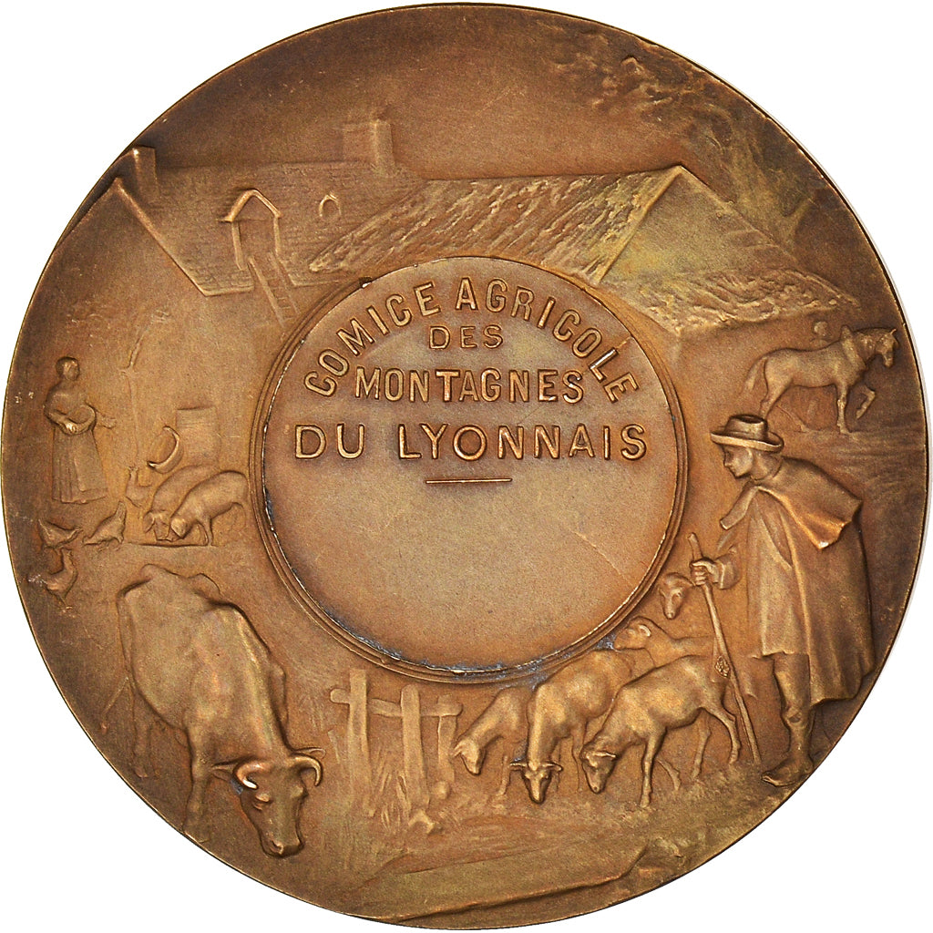 Frankreich, Medaille, Comice Agricole des Montagnes du Lyonnais, Grandhomme