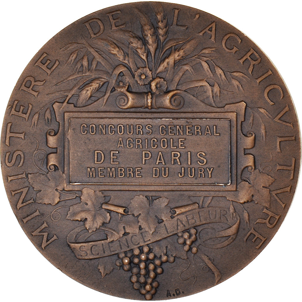 Frankreich, Medaille, Concours Général Agricole de Paris, Jury, Agriculture