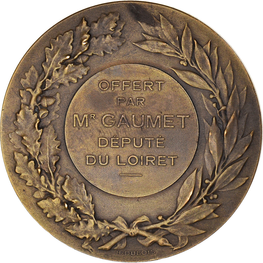 France, Médaille, Offert par Mr Gaumet, Député du Loiret, Politics, Dupuis.D