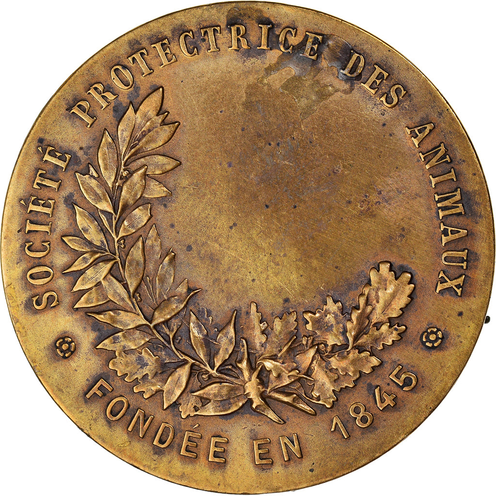 Frankreich, Medaille, Société Protectrice des Animaux, Animalière, SS+